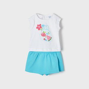 Mayoral Baby Girl Shorts set